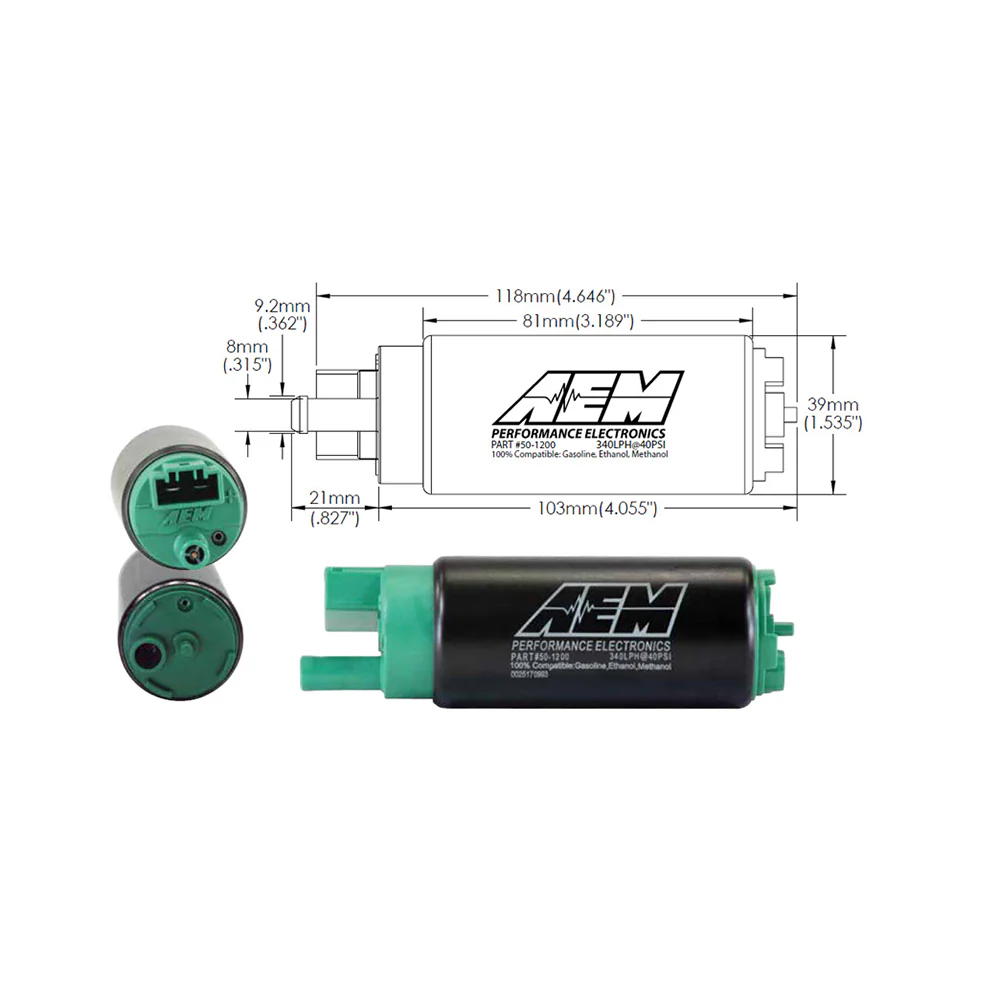 AEM E85 High Flow In-Tank Fuel Pump - Image 3