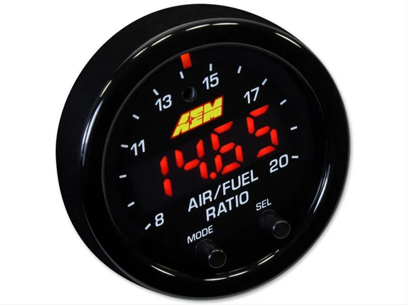 AEM Wideband UEGO X-Series AFR Sensor Controller Gauge - w/ OBDII - Image 3