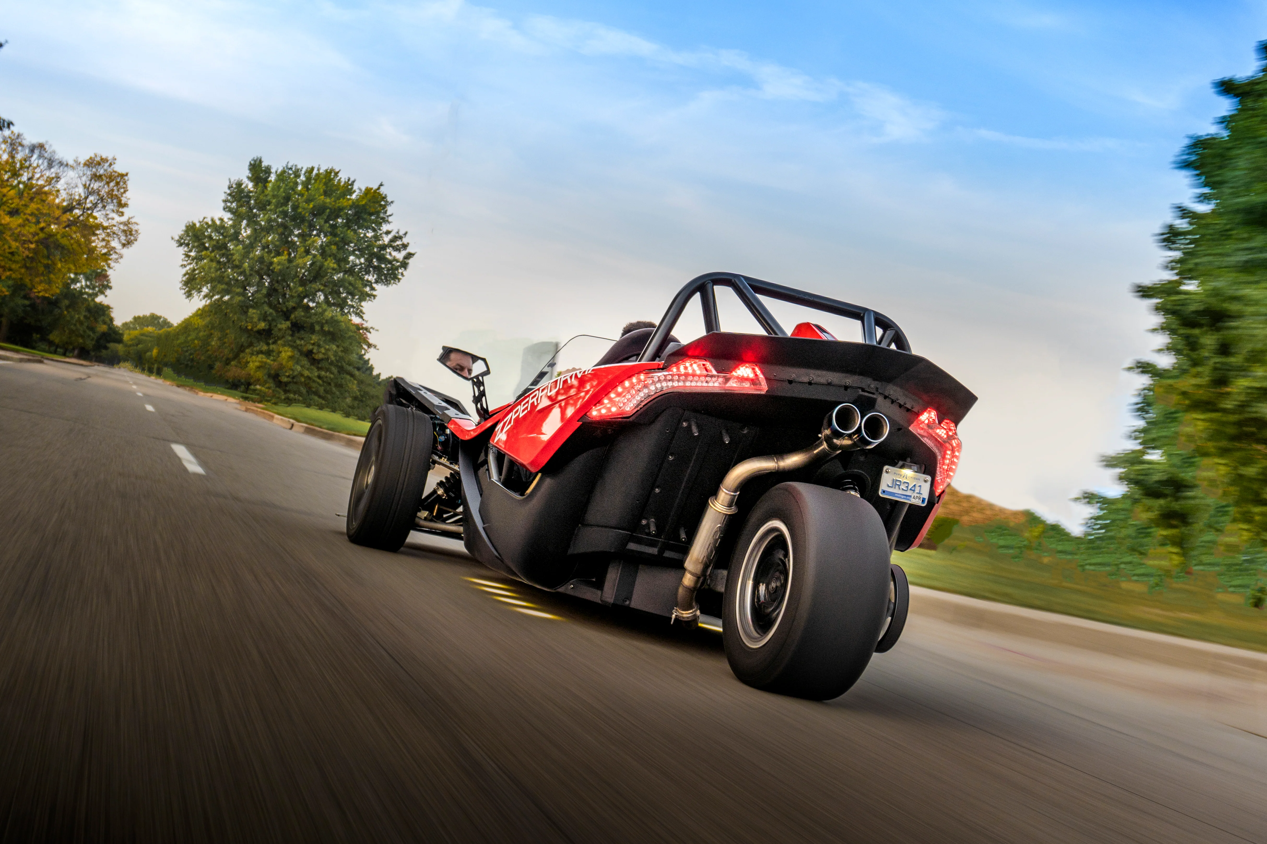 ZZP Slingshot Rear Exit Turbo Exhaust - Image 4