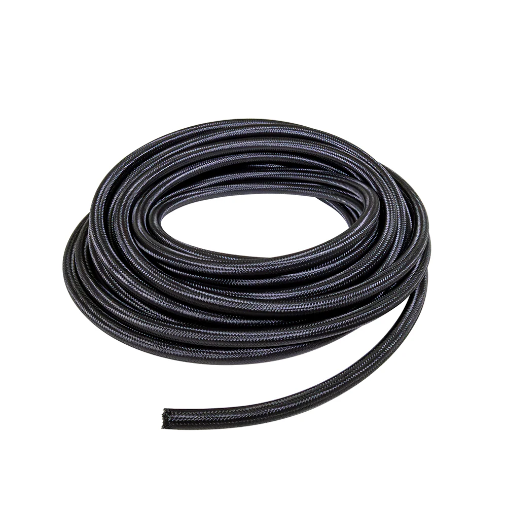 ZZP -08 AN Black Nylon/Stainless Steel Braided Hose - Image 2