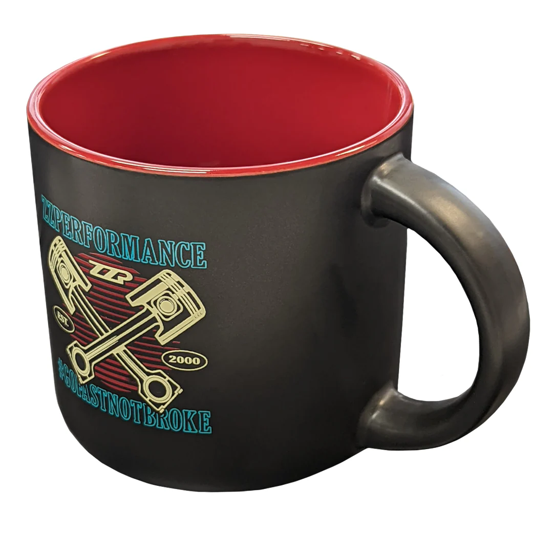 ZZP Crossed Pistons 14oz Mug - Image 2