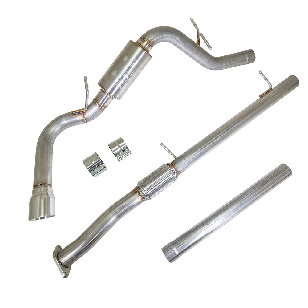 ZZP 2.7 Colorado/Canyon 3" Stainless Catback Exhaust - Image 3
