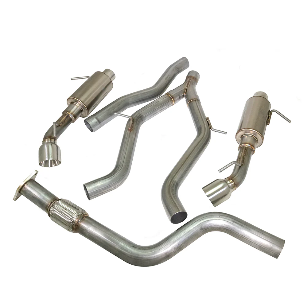 ZZP Camaro 2.0L Stainless Catback Exhaust - V2 - Image 2