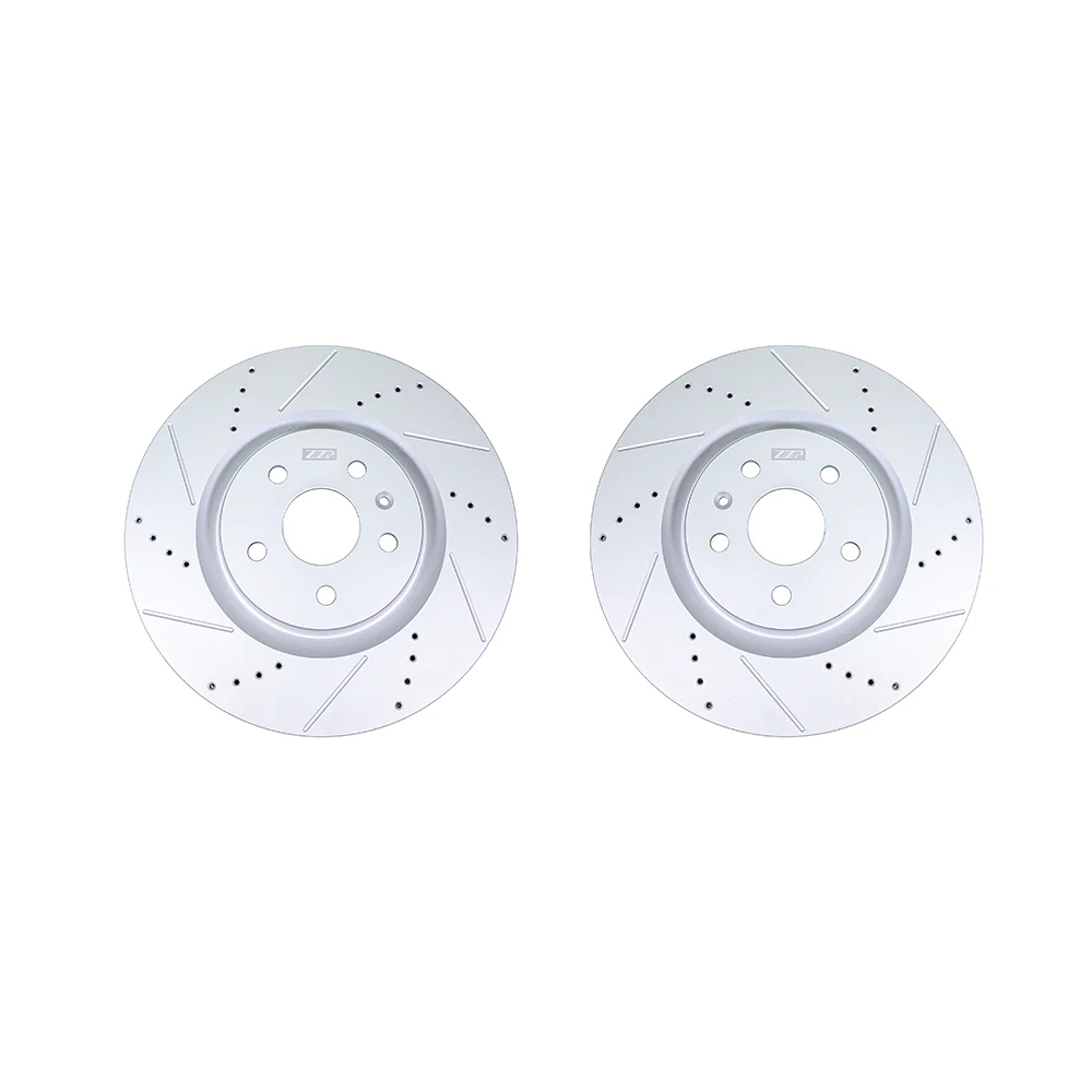 ZZP Cross Drilled and Slotted Rotors - LSx
