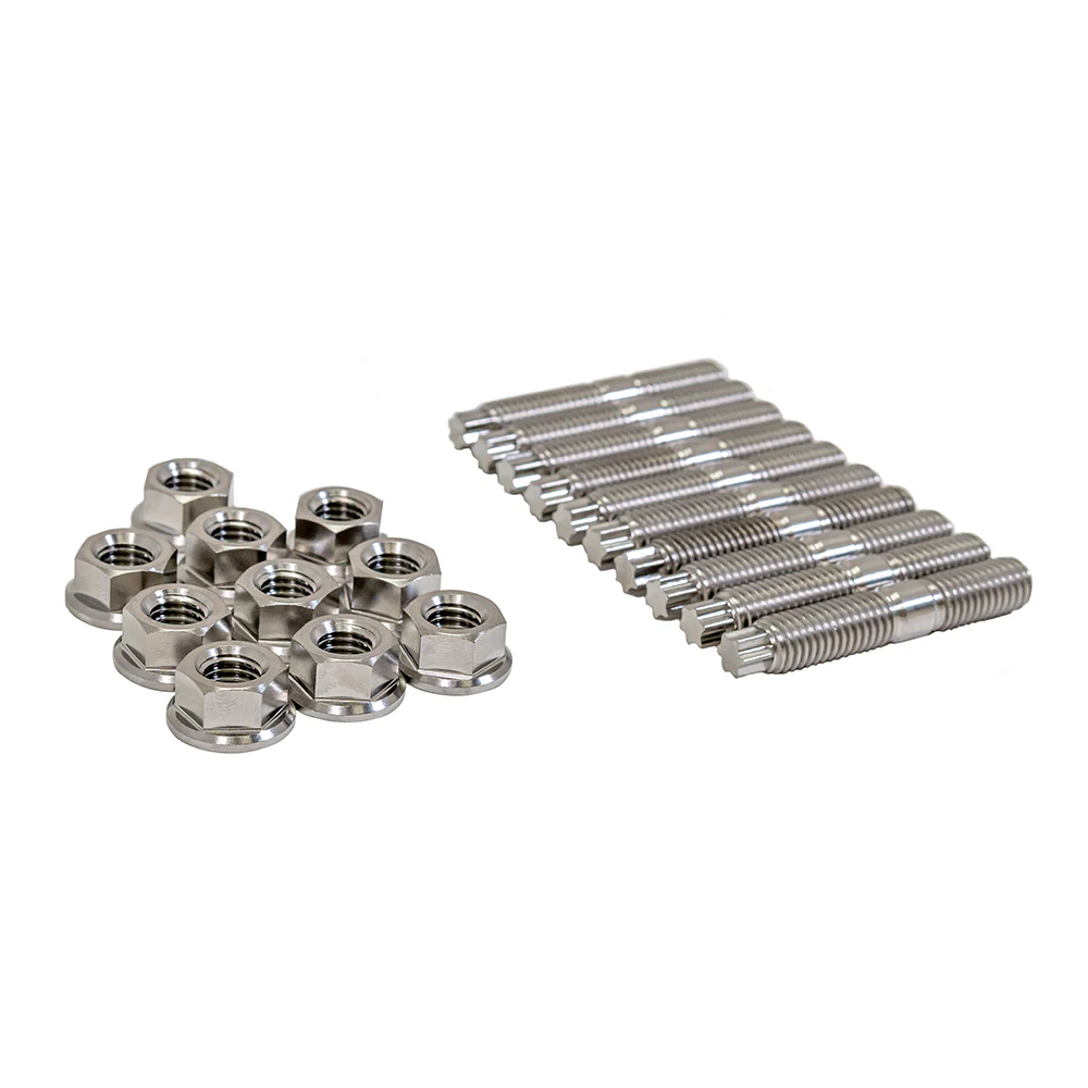 ZZP Ecotec Titanium Exhaust Manifold Stud Kit - Image 2
